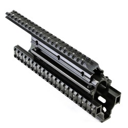 Saiga 12 Shotgun Quad Rail System - Black